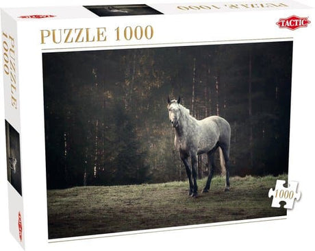 Taktikpuzzle - Pferd am Waldrand - 1000 Teile