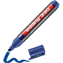 Edding 330 Marker, Strichstärke 1-5 mm, blau, 1 Stück