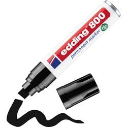 Edding Permanentmarker 800 Ultra 4-12 mm schwarz diagonal, schnell trocknend, wasserbeständig