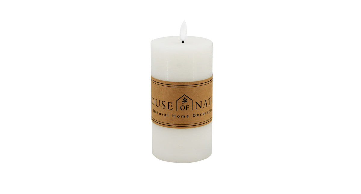 Led candle 13cm white