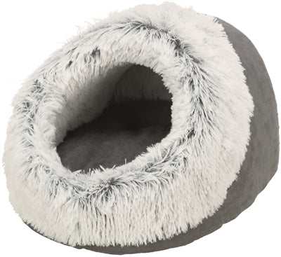 Trixie Katzenkorb Iglu Harvey grau weiß-schwarz