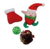 Croci Weihnachts-Katzenlutscher mit Spielzeug