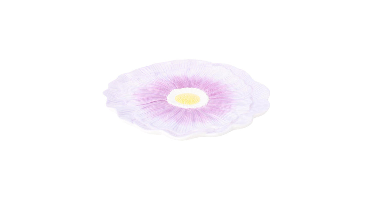 Plate puriscal ø22 h3cm lilac