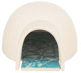 Trixie Hamster-Iglu mit Kühlplatte aus Keramik weiß