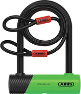 Abus Ultra Mini 410K 150HB140 Bügelschloss inkl. Cobra-Loop-Kabel und SH-Halterung