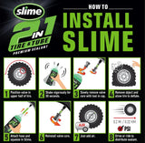 Slime 2-in-1 Reifenschläuche Pannenschutzmittel 473 ml