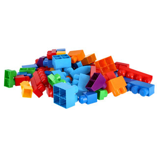Mega Bloks großer Baubeutel – 60 Blöcke – klassische Bausteine für 1+ Jahre