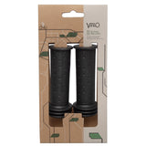 Velo-Kindergriffe – Sicherheitsende – Schwarz – 105 mm – 20 mm – 1 Paar