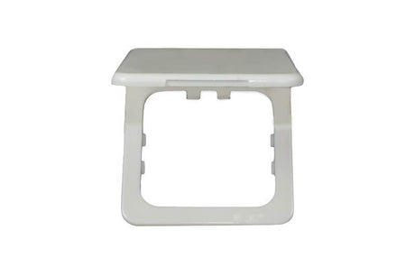 Opaler Klappdeckel weiß