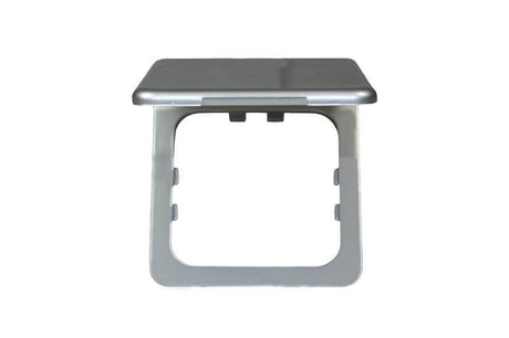 Opal klapdeksel zilver - verpakt