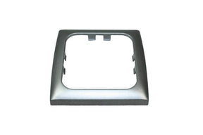 Opal afdekraam enkel zilver