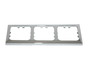 Opal afdekraam 3 voudig chroom