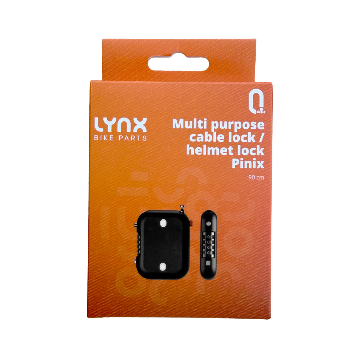 Lynx multifunctioneel kabelslot helmslot pinix