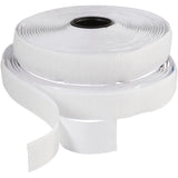 Creativ Company Klett-Klettverschluss, selbstklebend, B: 20 mm, weiß, 5 m 1 Rolle