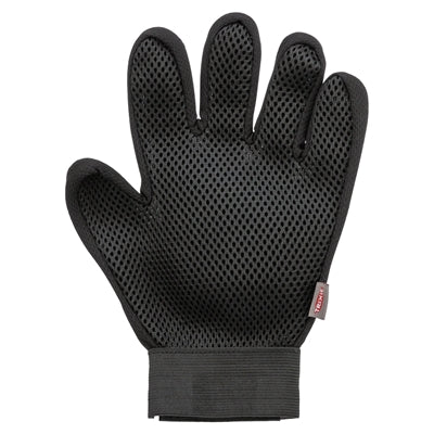 Trixie Fellpflegehandschuh Netzmaterial TPR rosa schwarz