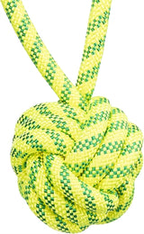 Trixie Aquatoy-Seil mit schwimmendem Ball aus Polyester, gelbgrün