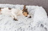 Trixie -Sofa Bett Harvey Möbelschutz Angular Weiß Schwarz