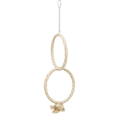 Trixie Doppelseilring natur