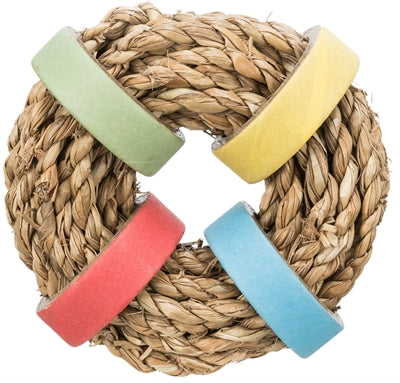 Trixie Seegrasring mit Papierringen natur