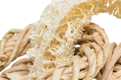 Trixie Luffa-Ring mit Rattan- und Maisblattring natur
