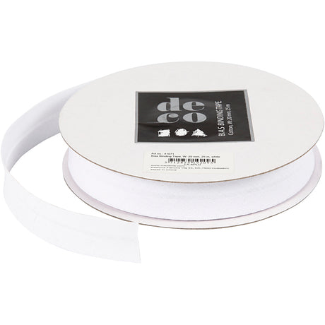 Kreativunternehmen https: www.cchobby.nl diagonal-band-b-20-mm-white-25-m-1-rol