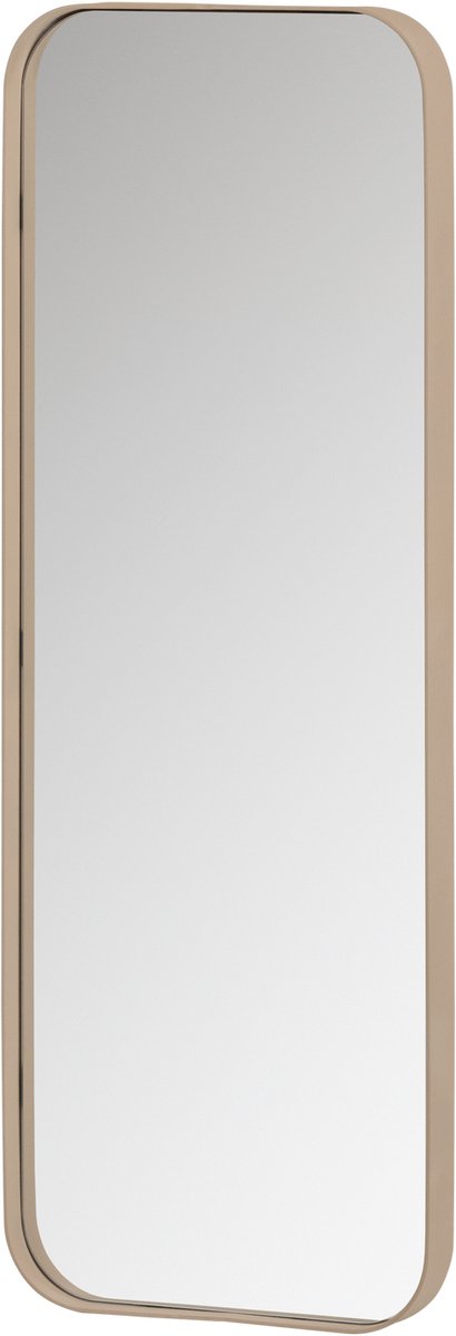 Woood doutzen spiegel - metaal - zand - 110x40x5