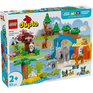 Lego Duplo Town 10446 3-in-1-Familien wilder Tiere