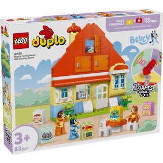 Lego Duplo 10459 Haus von Bluey und ihrer Familie mit Memory-Spiel