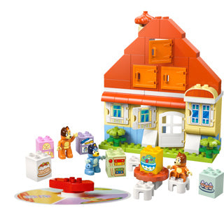 Lego Duplo 10459 Haus von Bluey und ihrer Familie mit Memory-Spiel