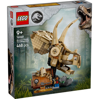 Lego Jurassic World Dinosaurierfossilien: Triceratops-Schädel – 76969