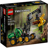 Lego® Technic John Deere 1470h Holzerntemaschine – funktionierende Klaue und Baumstamm – Modellbauspielzeug – 42218