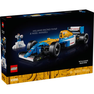 Lego-Ikonen Williams Racing FW14B und Nigel Mansell Formel-1-Auto – 10353