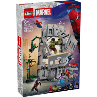 Lego ǀ marvel spider-man vs. hulk ultieme confrontatie superheld speelgoed voor kinderen 76350