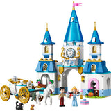 Lego Disney Princess 43275 Aschenputtels Schloss und Pferdekutsche
