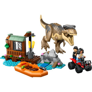 Lego Jurassic World Flucht aus dem T-Rex-Fluss
