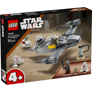 Lego Star Wars 75410 Mando und Grogus N-1 Starfighter