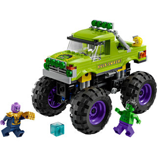 Lego Marvel: Hulk Truck vs. Thanos – Superhelden-Spielzeug – 76312