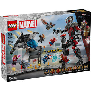 Lego Superhelden 76314 Captain America, Bürgerkriegs-Actionszene