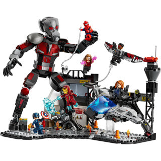 Lego Superhelden 76314 Captain America, Bürgerkriegs-Actionszene