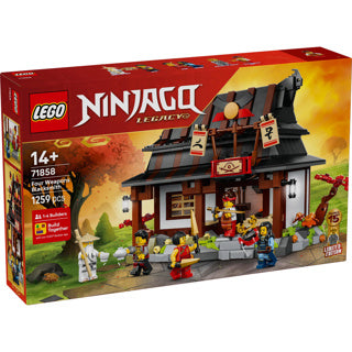 Lego 71858 Ninjago 15-jähriges Jubiläum Schmiede die vier Waffen