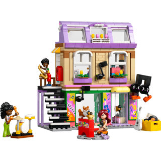 Lego Friends Musikladen und Wohnbausatz für Kinder – 42653