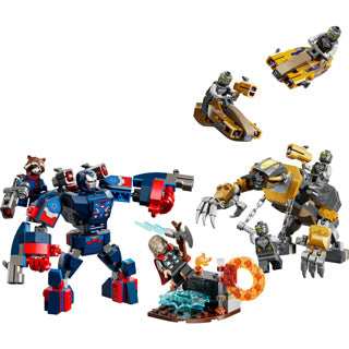 Lego Superhelden Marvel 76322 Avengers: Endspiel Thor vs. Chitauri