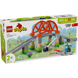Lego Duplo Town 10426 Eisenbahnbrücke und Gleise, Erweiterungsset