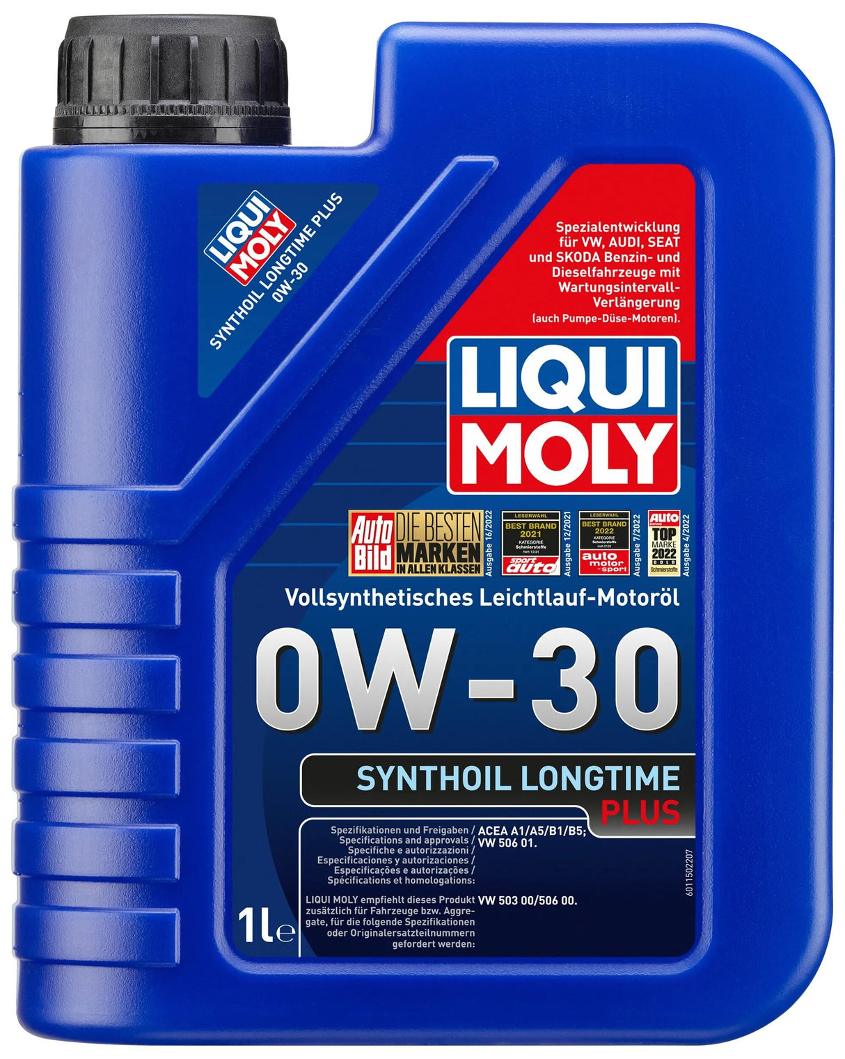 Liqui Moly Motoröl Longtime Plus. synth.longtime plus 0w-30 lm 1 ltr.