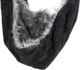 Trixie Hundetasche Bauchträger weich schwarz grau