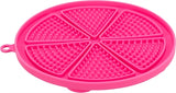 Trixie Lick'nsnack Matte mit Saugnäpfeln Silikonrosa