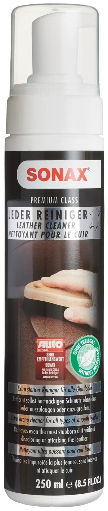 SONAX Lederpflegemittel Premiumklasse Lederreiniger Lederreiniger 250ml