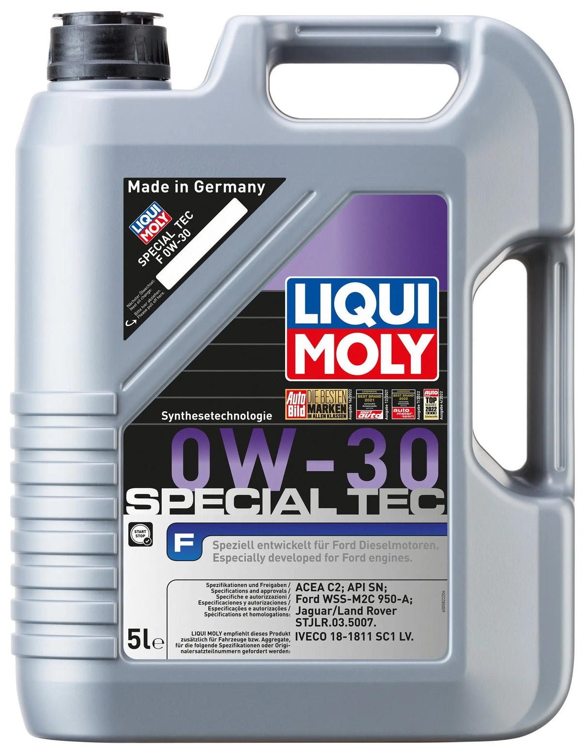 Liqui Moly Motoröl Special Tec f . Special Tec F 0w-30 5ltr.
