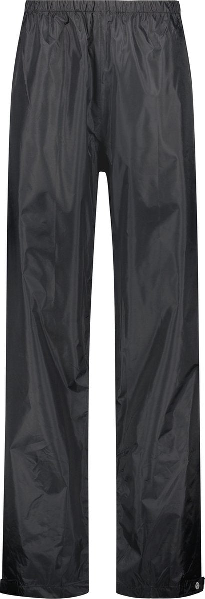 Agu passat - regenbroek - waterdichte fietsbroek - unisex - zwart - xxl - verstelbare pijpen - reflecterend