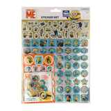 Bildaufkleber-Set Minions, 190-tlg.
